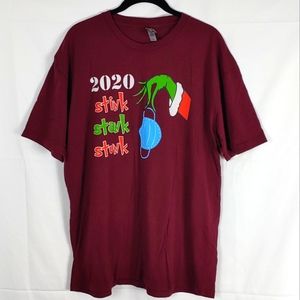 2020 Stink Stank Stunk Christmas Grinch T-Shirt